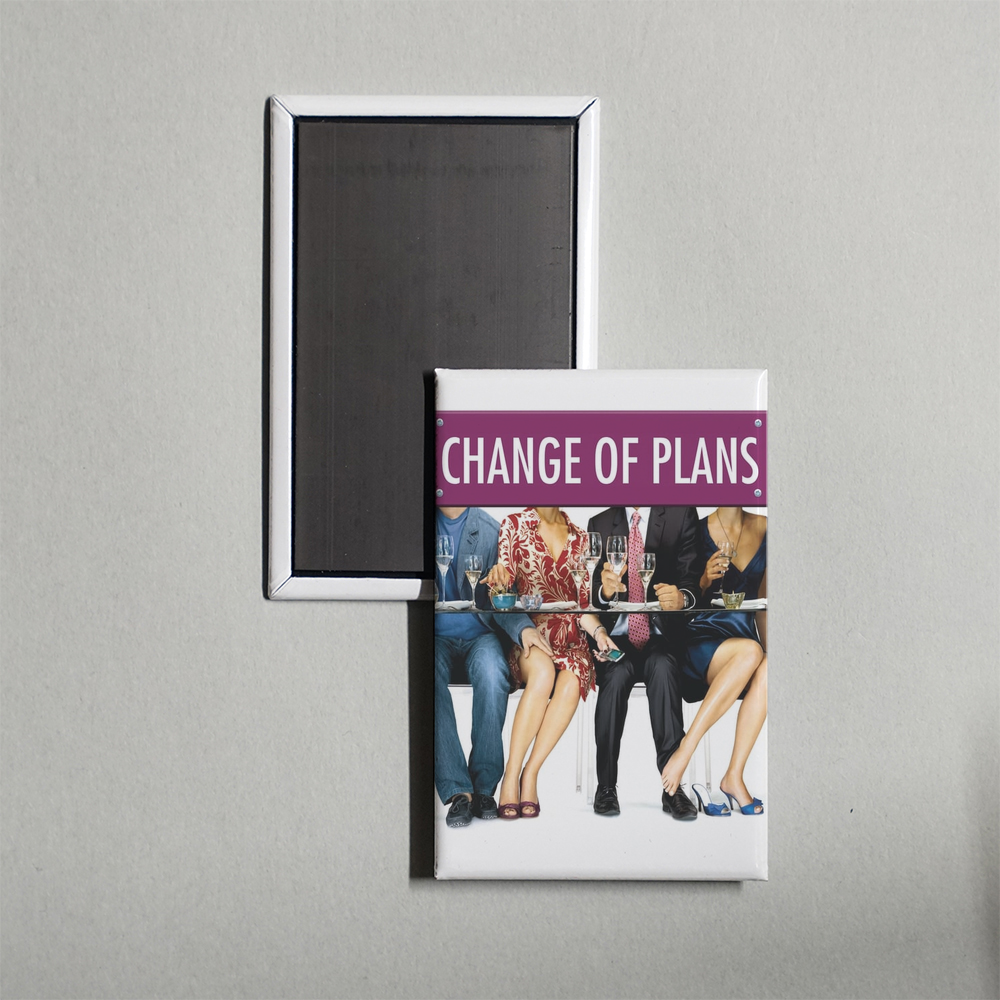 Change of Plans Mini Movie Fridge Magnet