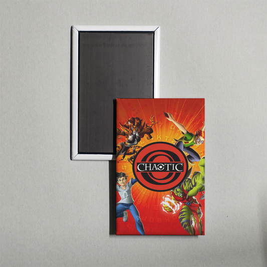 Chaotic TV Show Fridge Magnet