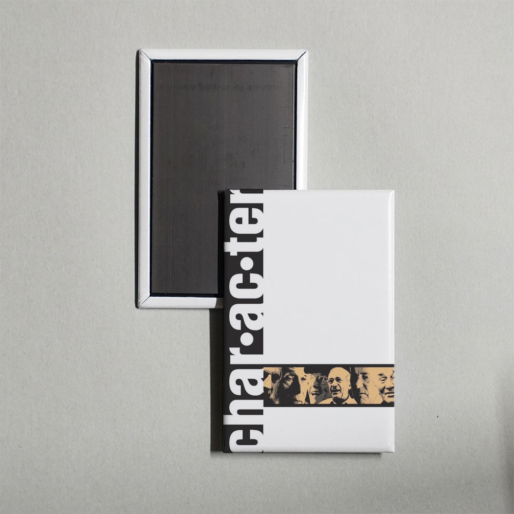 Char·ac·ter Mini Movie Fridge Magnet