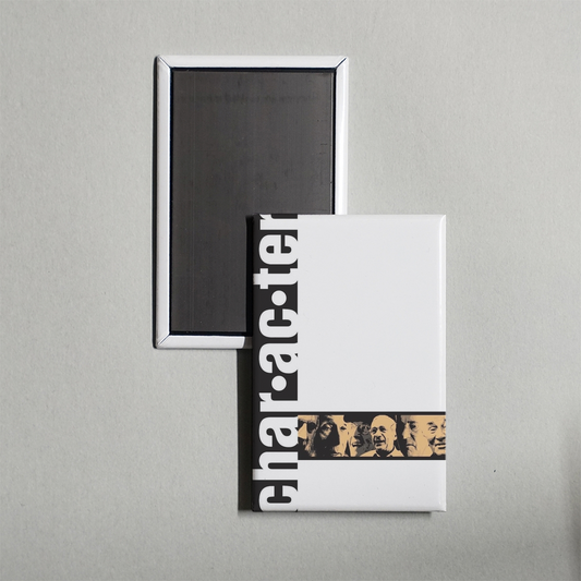 Char·ac·ter Mini Movie Fridge Magnet