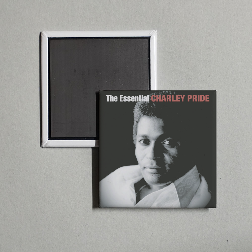 Charley Pride - The Essential Charley Pride Album Cover Fridge Magnet