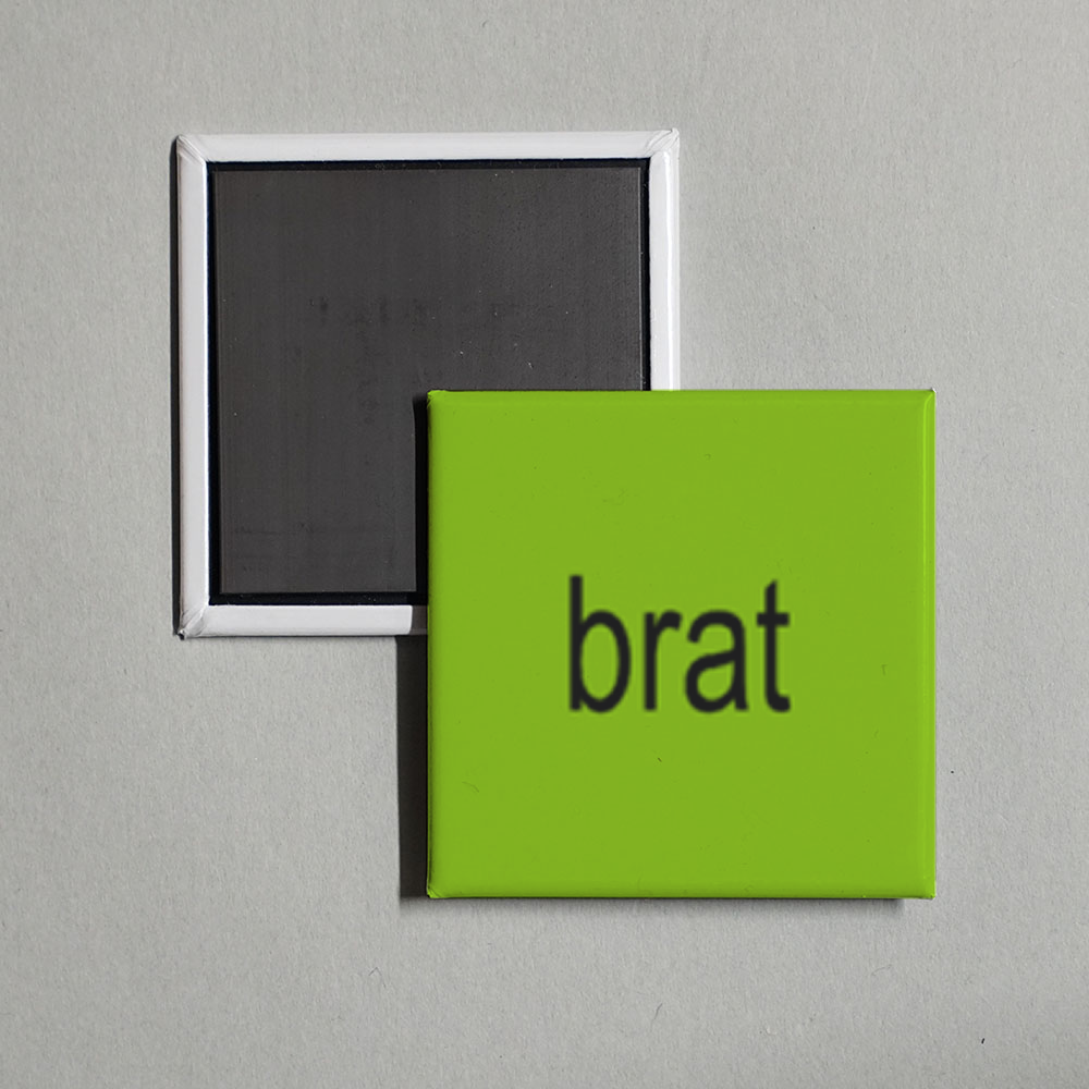 Charli xcx - BRAT Album Cover Fridge Magnet