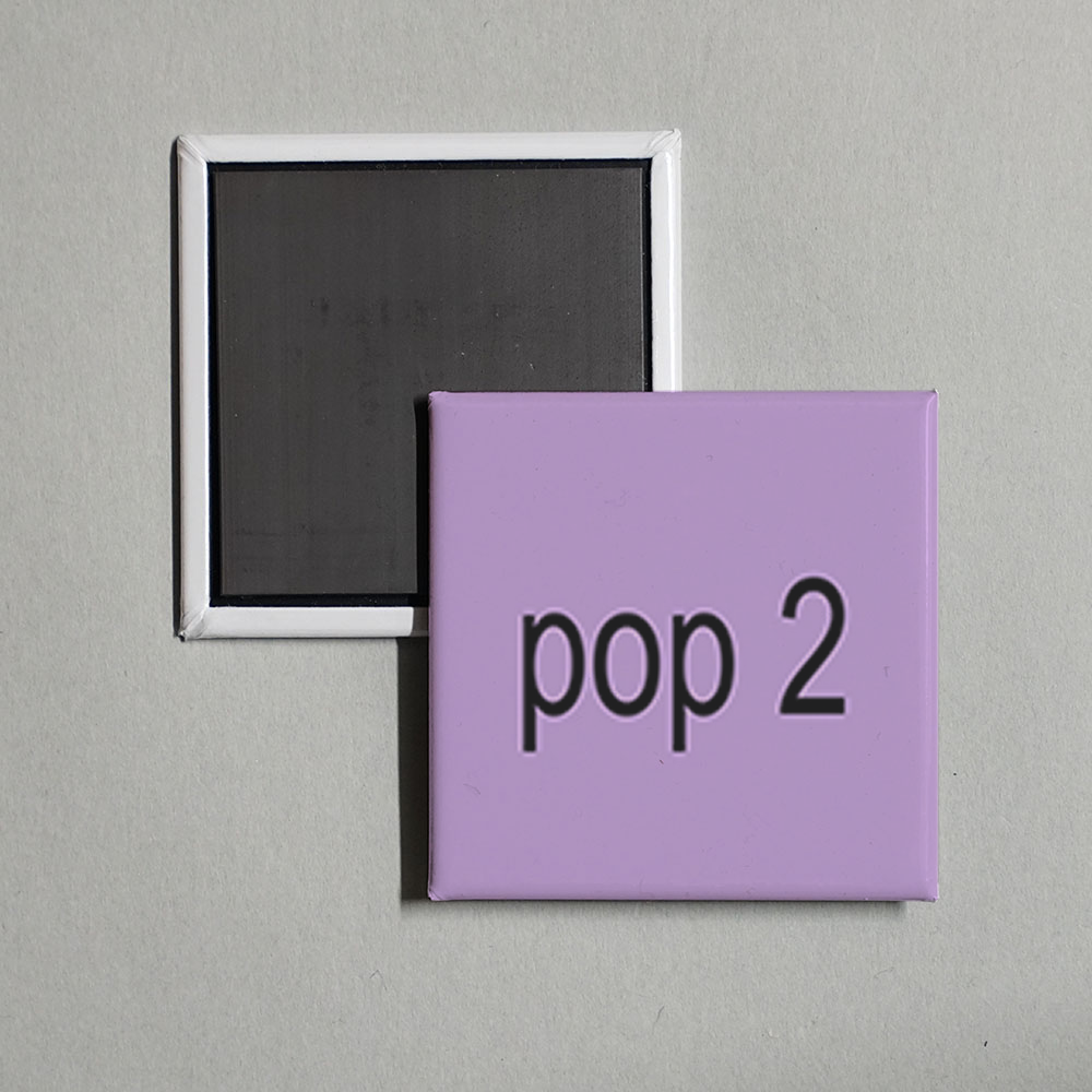 Charli xcx - Pop 2 Album Cover Fridge Magnet