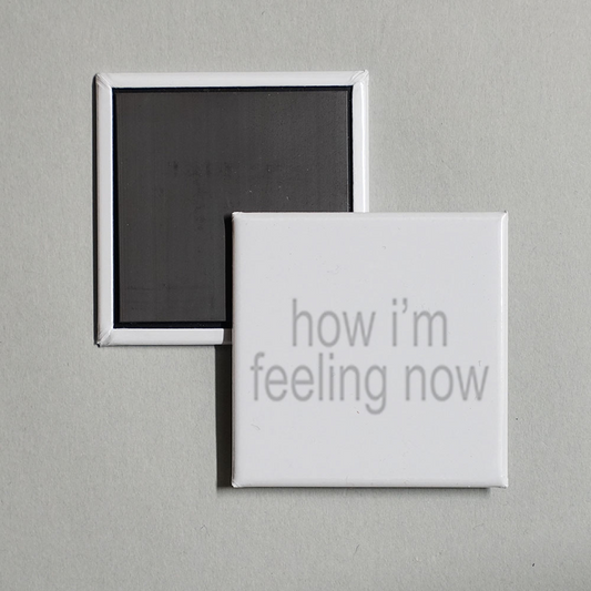 Charli xcx - how i'm feeling now Album Cover Fridge Magnet
