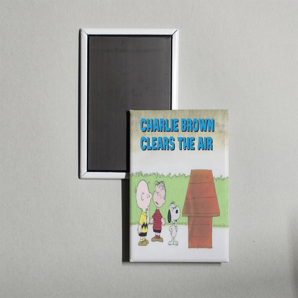 Charlie Brown Clears the Air Mini Movie Fridge Magnet