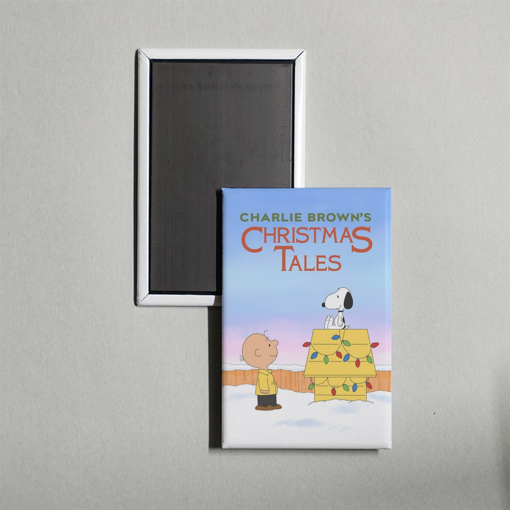 Charlie Brown's Christmas Tales Mini Movie Fridge Magnet