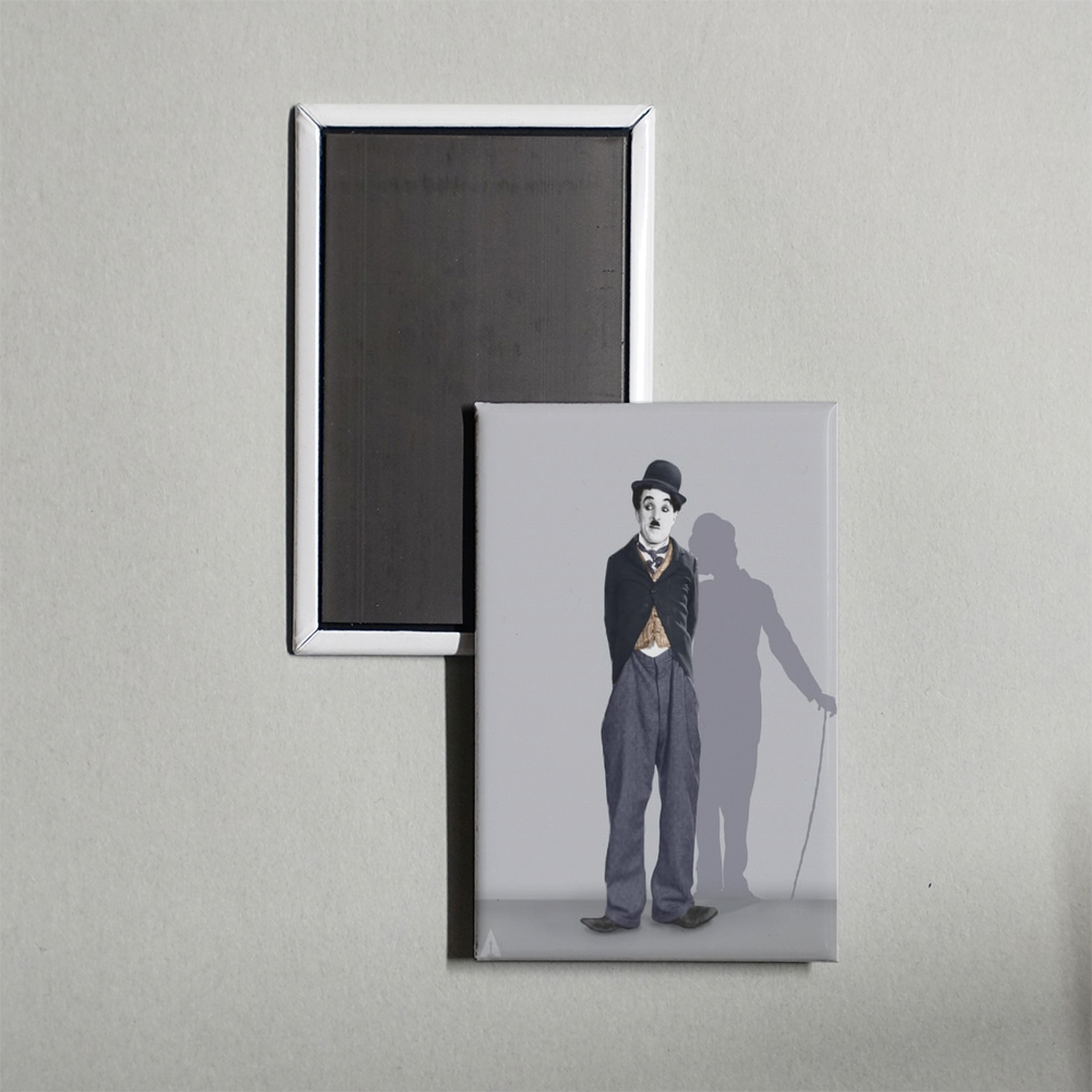 Charlie Chaplin The Little Tramp Mini Movie Fridge Magnet