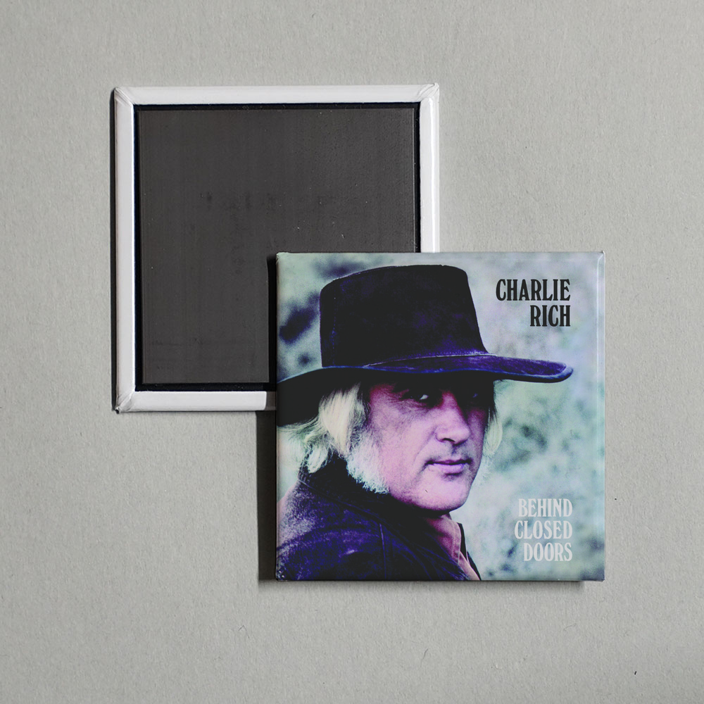 Charlie Rich - Behind Closed Doors Album Cover Fridge Magnet