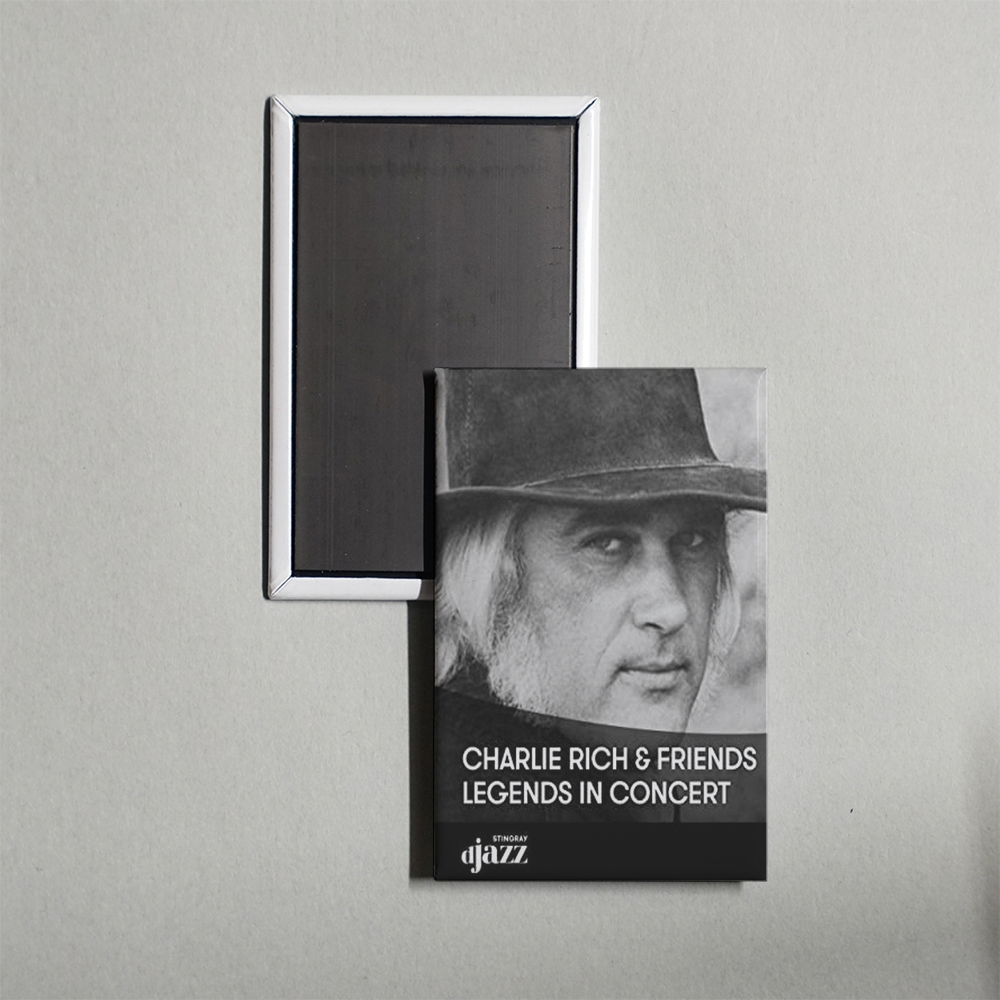 Charlie Rich and Friends Legends In Concert Mini Movie Fridge Magnet