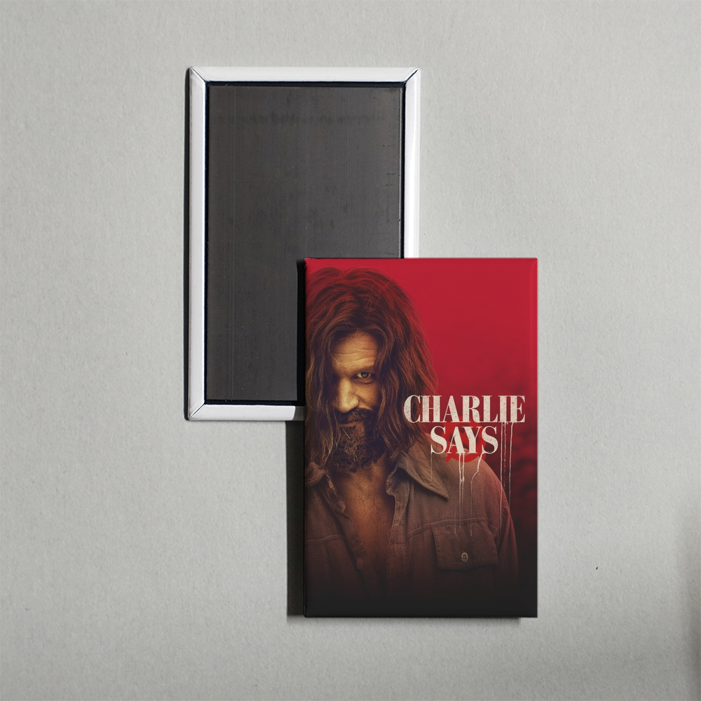 Charlie Says Mini Movie Fridge Magnet