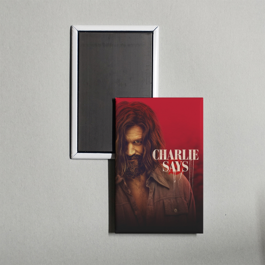 Charlie Says Mini Movie Fridge Magnet