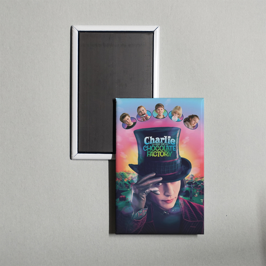 Charlie and the Chocolate Factory Mini Movie Fridge Magnet