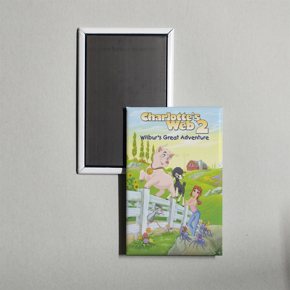 Charlotte's Web 2 Wilbur's Great Adventure Mini Movie Fridge Magnet