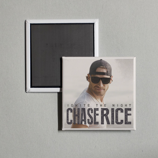 Chase Rice - Ignite the Night (Party Edition) Album Cover Fridge Magnet