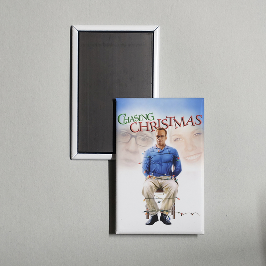 Chasing Christmas Mini Movie Fridge Magnet