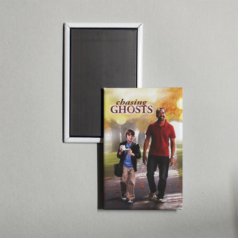 Chasing Ghosts Mini Movie Fridge Magnet