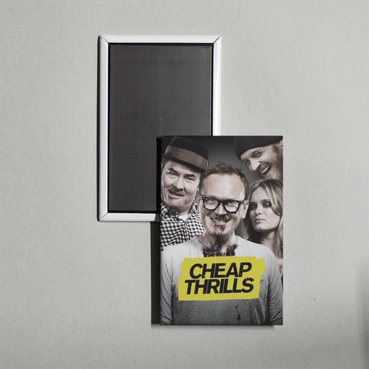 Cheap Thrills Mini Movie Fridge Magnet