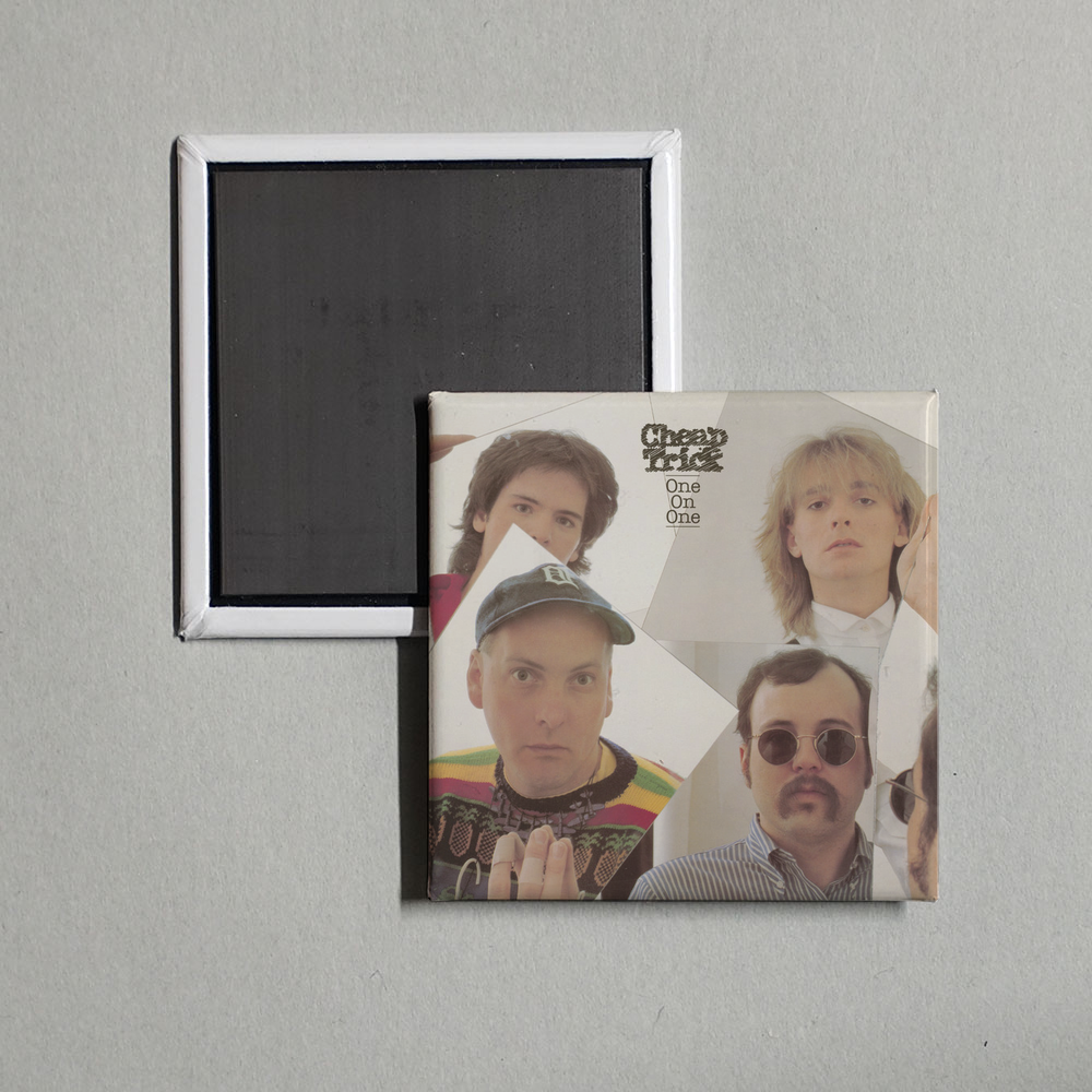 Cheap Trick - One On One Album Cover Fridge Magnet