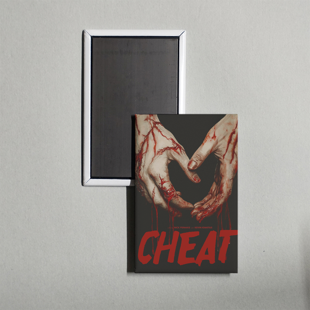 Cheat Mini Movie Fridge Magnet