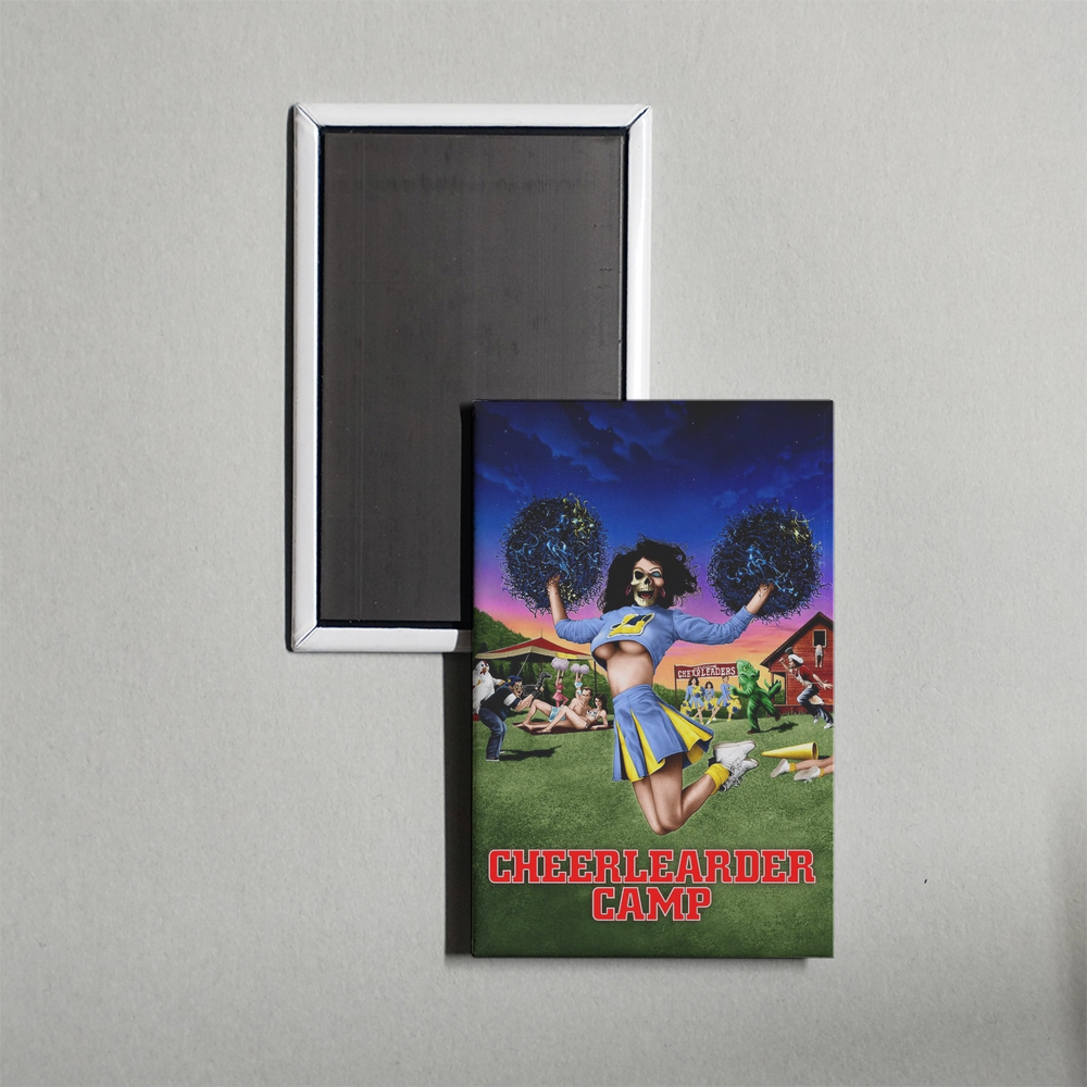Cheerleader Camp Mini Movie Fridge Magnet