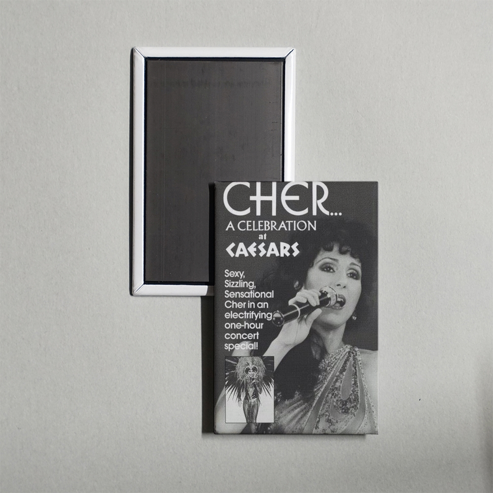 Cher... A Celebration at Caesars Mini Movie Fridge Magnet