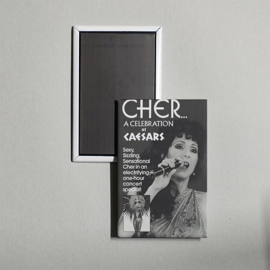 Cher... A Celebration at Caesars Mini Movie Fridge Magnet