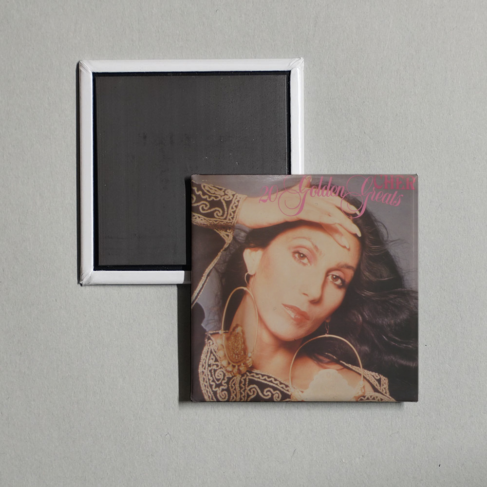 Cher - 20 Golden Greats Album Cover Fridge Magnet