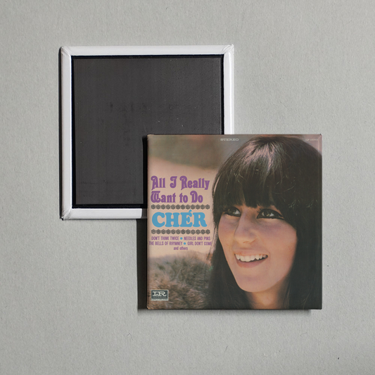 Cher - All I Really Want To Do Album Cover Fridge Magnet