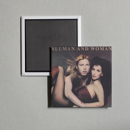 Cher - Allman and Woman - Tow the Hard Way Album Cover Fridge Magnet