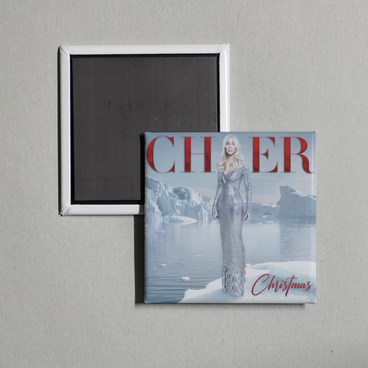 Cher - Christmas A Album Cover Fridge Magnet