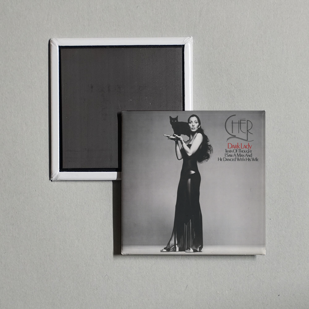 Cher - Dark Lady Album Cover Fridge Magnet