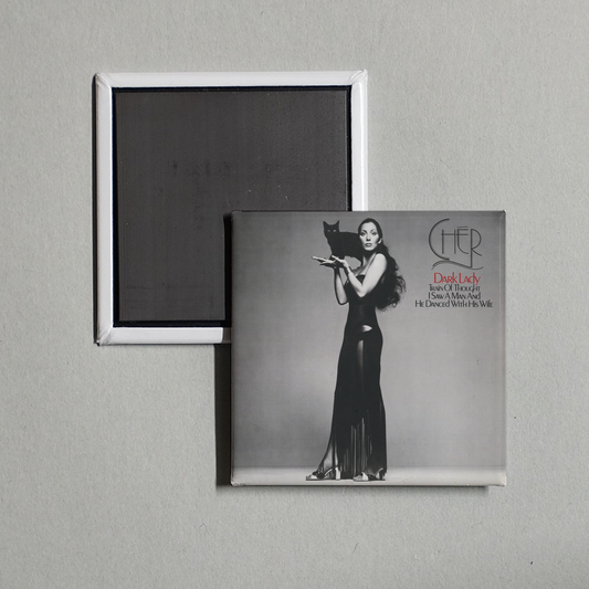Cher - Dark Lady Album Cover Fridge Magnet