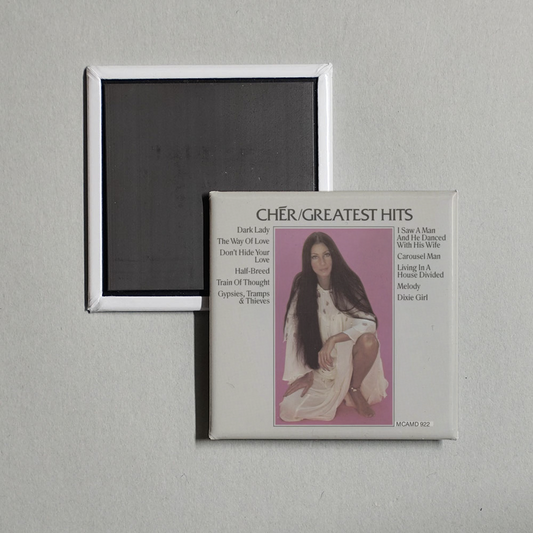 Cher - Greatest Hits A Album Cover Fridge Magnet