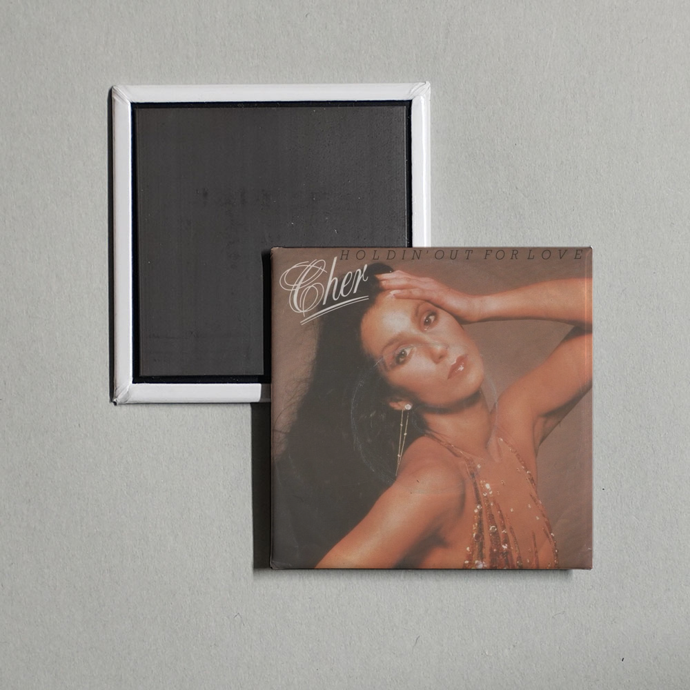 Cher - Holdin Out for Love Album Cover Fridge Magnet