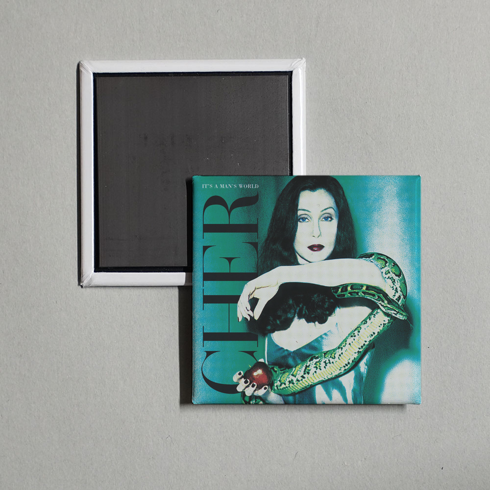 Cher - It's a Man's World Album Cover Fridge Magnet