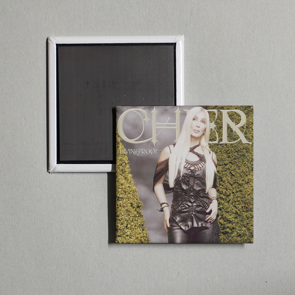 Cher - Living Proof Album Cover Fridge Magnet