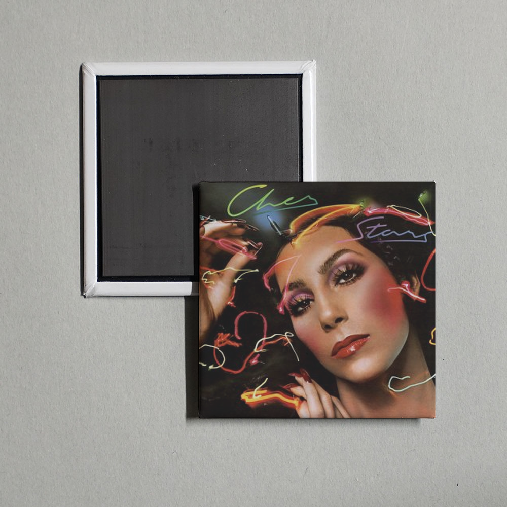 Cher - Stars Album Cover Fridge Magnet