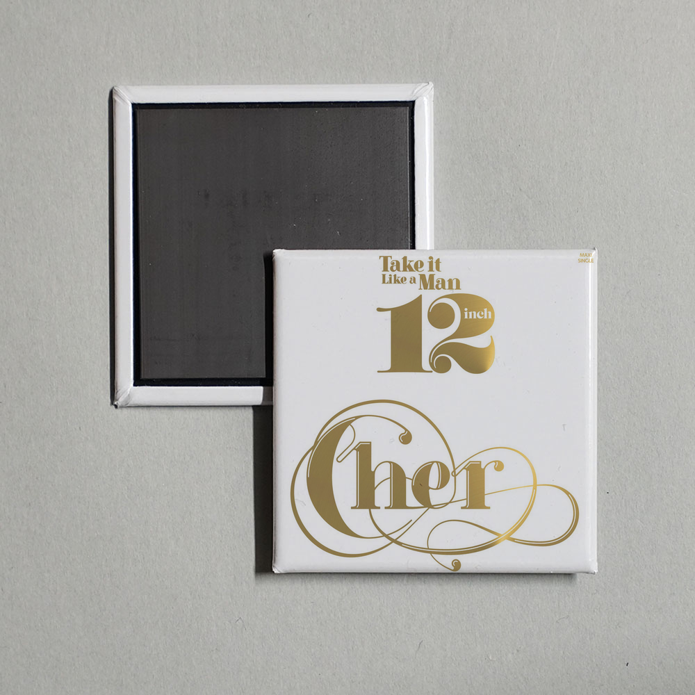 Cher - Take It Like a Man Album Cover Fridge Magnet