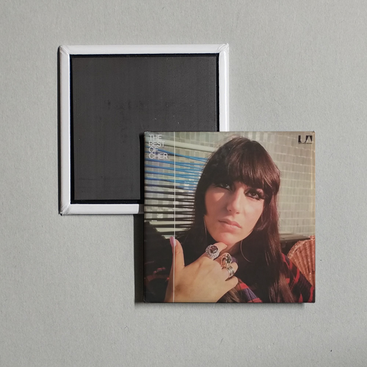 Cher - The Best of Cher Album Cover Fridge Magnet