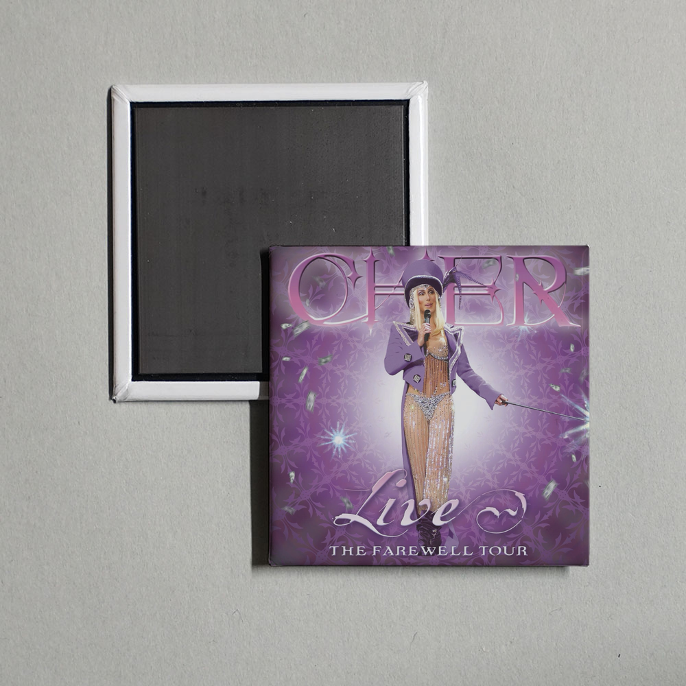 Cher - The Farewell Tour Album Cover Fridge Magnet