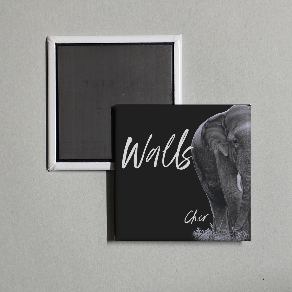 Cher - Walls Album Cover Fridge Magnet