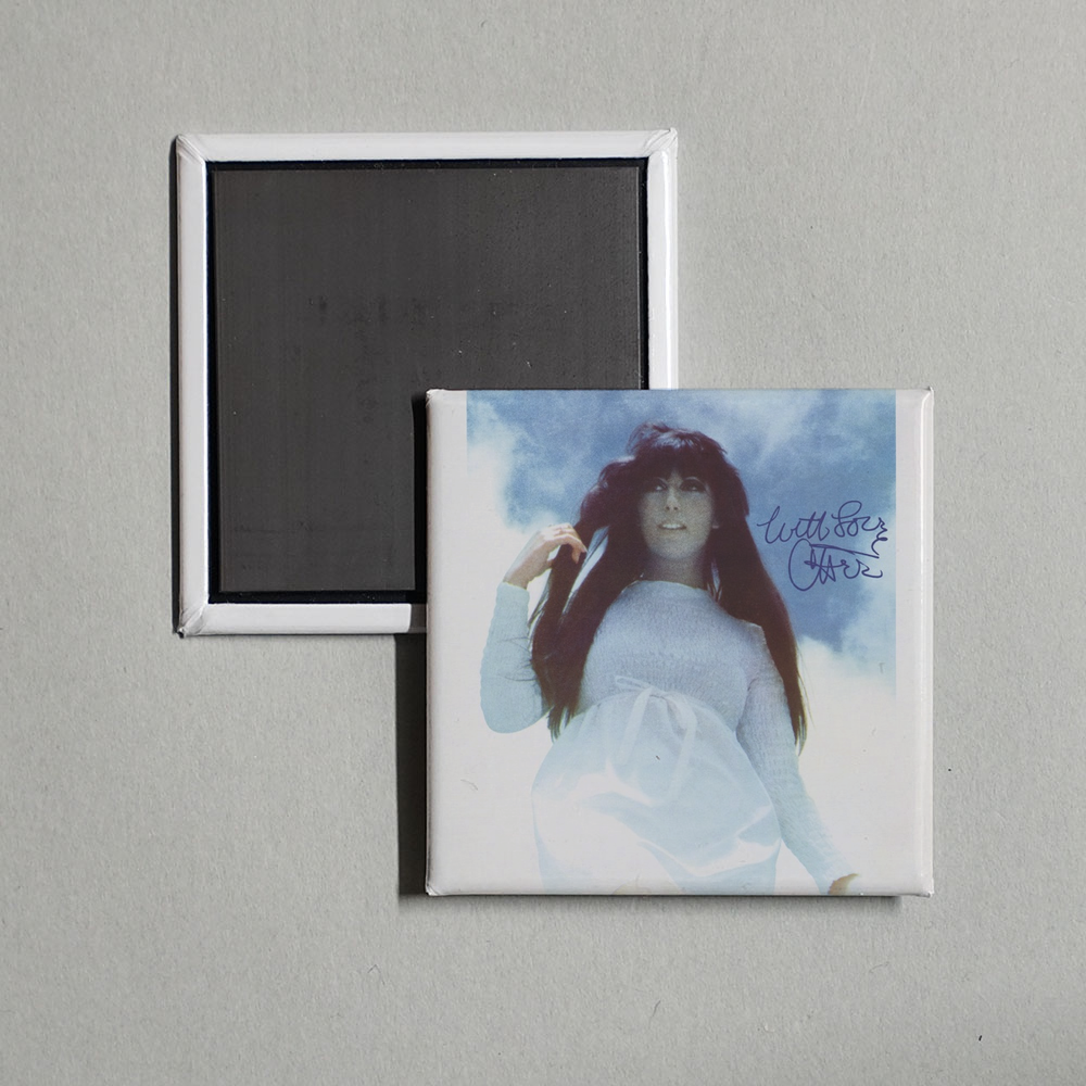 Cher - With Love, Cher Album Cover Fridge Magnet