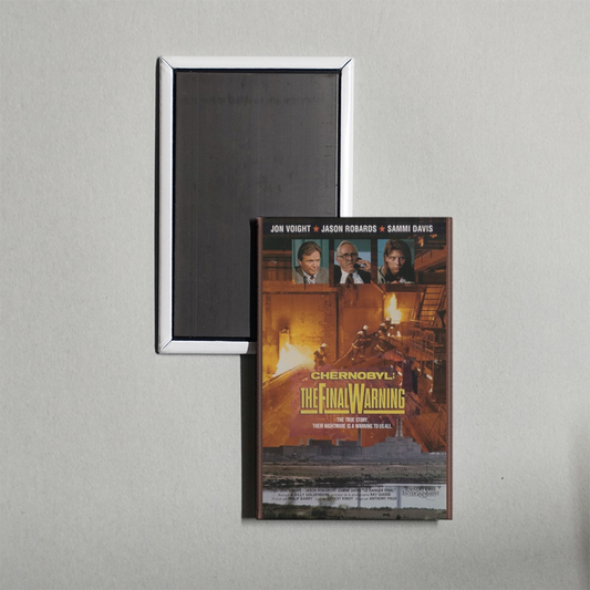 Chernobyl The Final Warning Mini Movie Fridge Magnet
