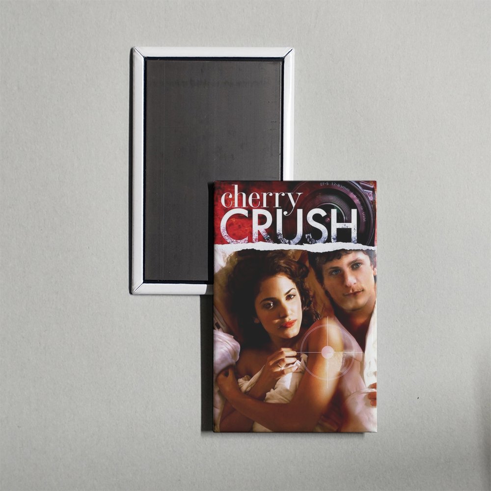 Cherry Crush Mini Movie Fridge Magnet