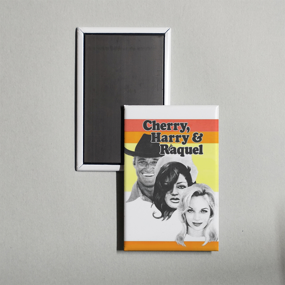 Cherry, Harry & Raquel! Mini Movie Fridge Magnet