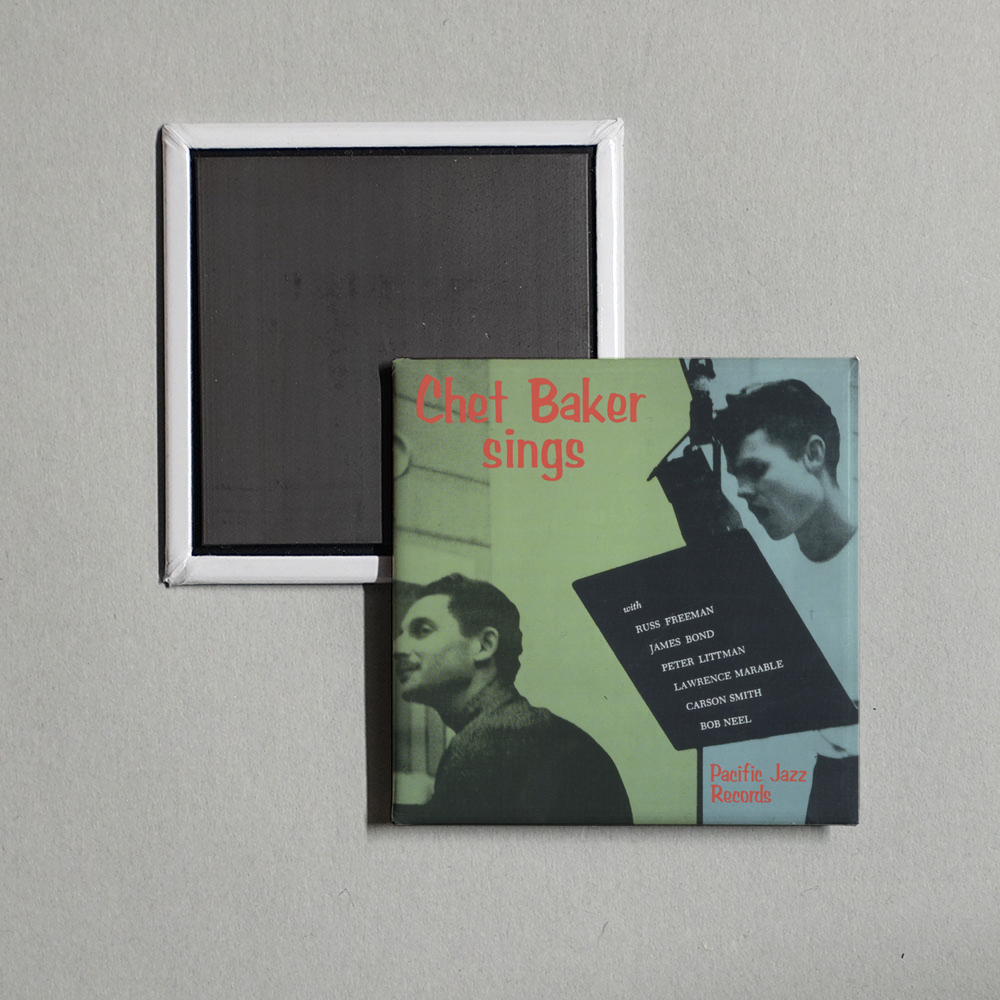 Chet Baker - Chet Baker Sings Album Cover Fridge Magnet