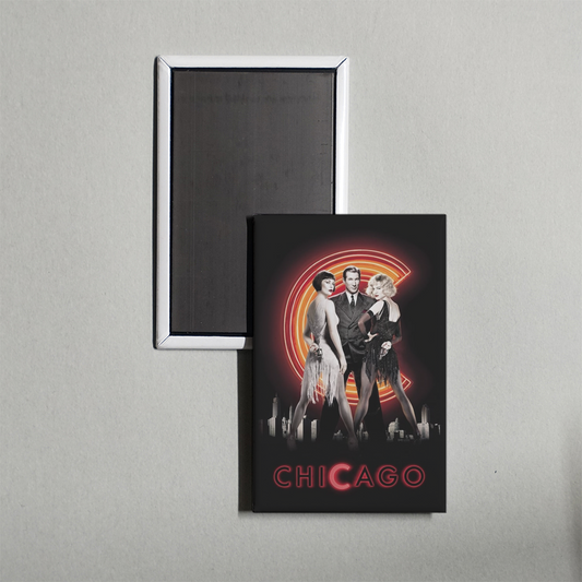 Chicago Mini Movie Fridge Magnet