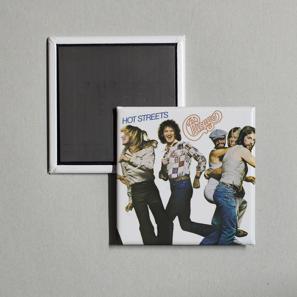 Chicago - Hot Streets (Expanded & Remastered) Album Cover Fridge Magnet