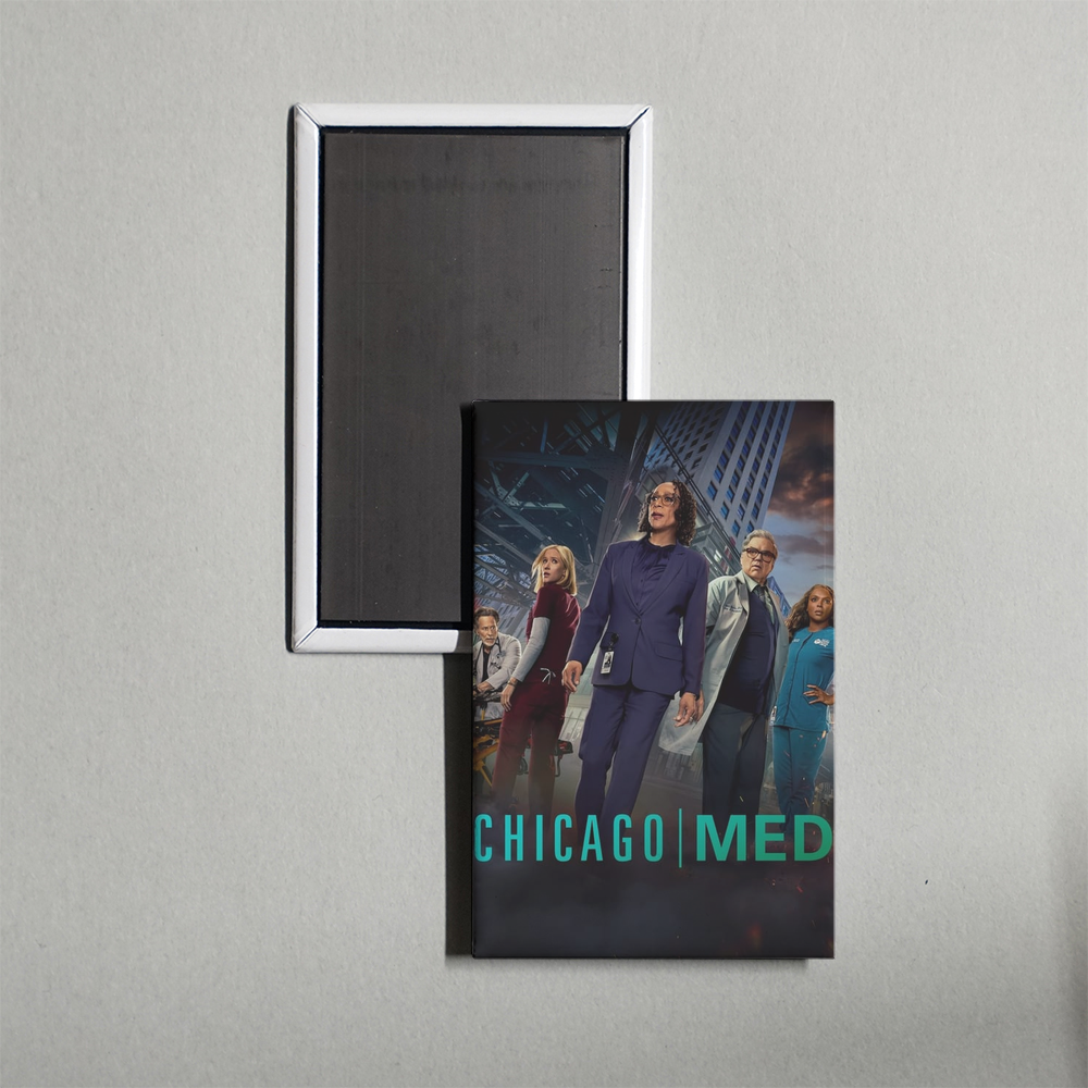 Chicago Med TV Show Fridge Magnet