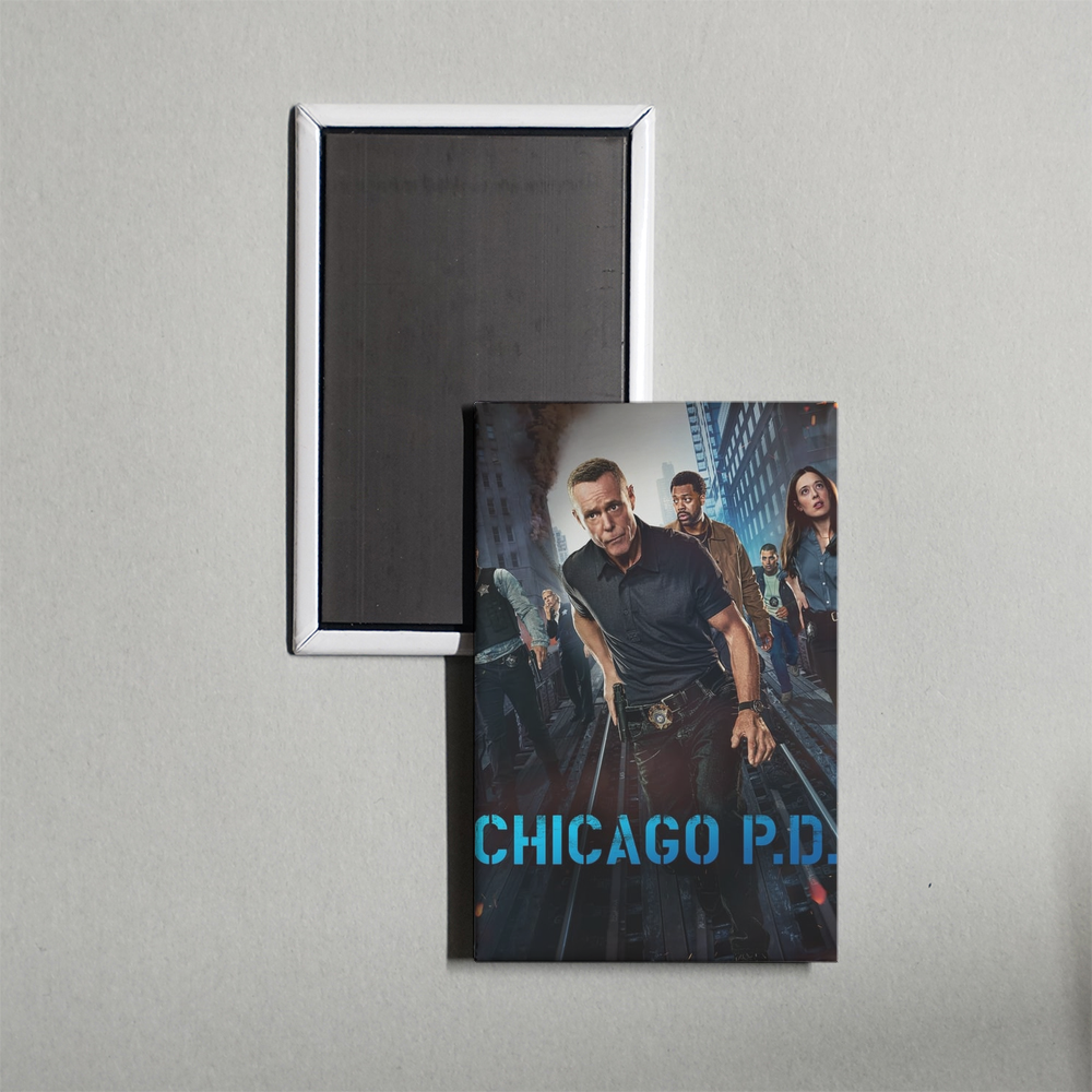 Chicago P.D. TV Show Fridge Magnet